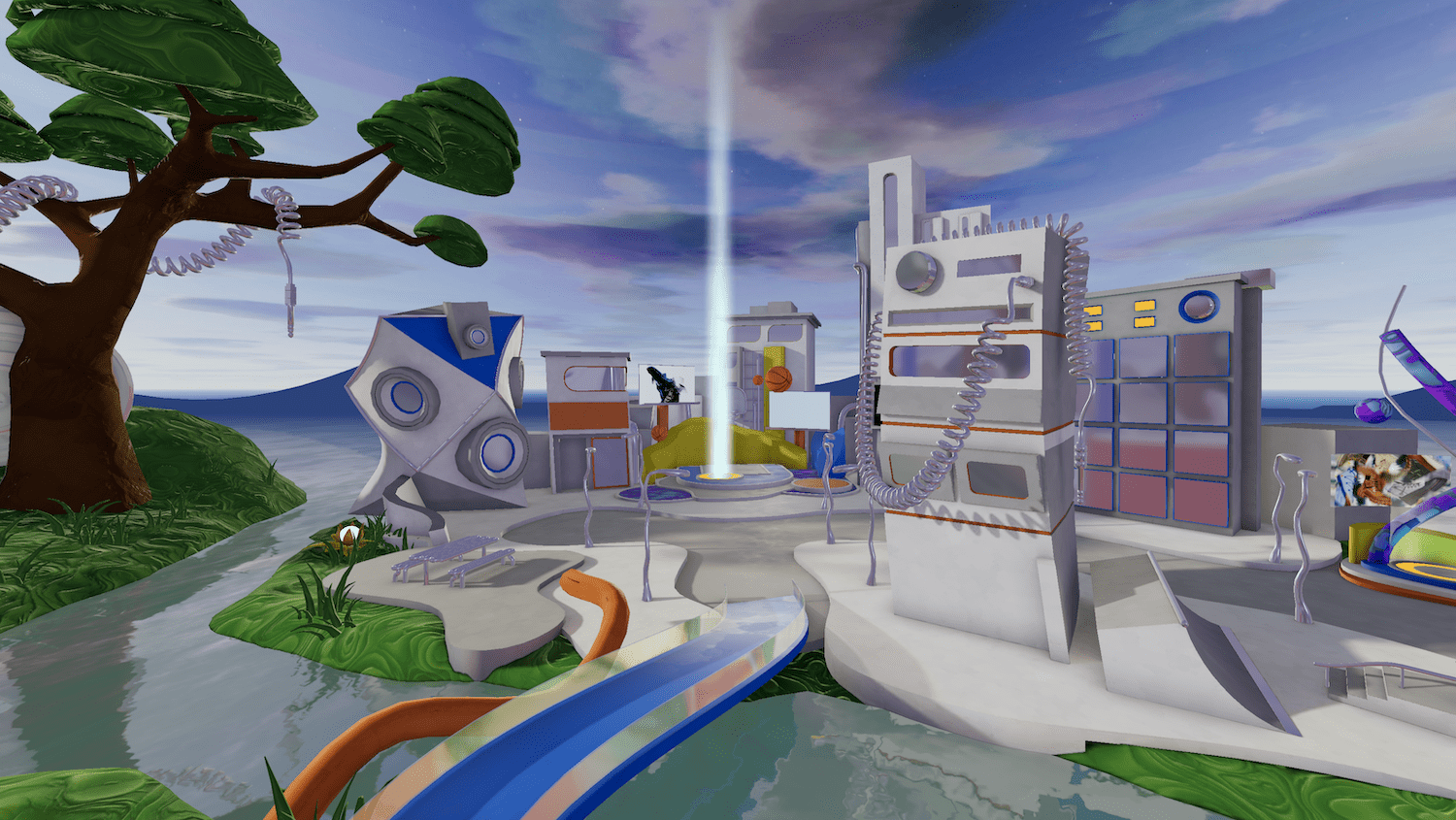 SLEEKVERSE Virtual World for Sleek Magazine | RAVE.SPACE