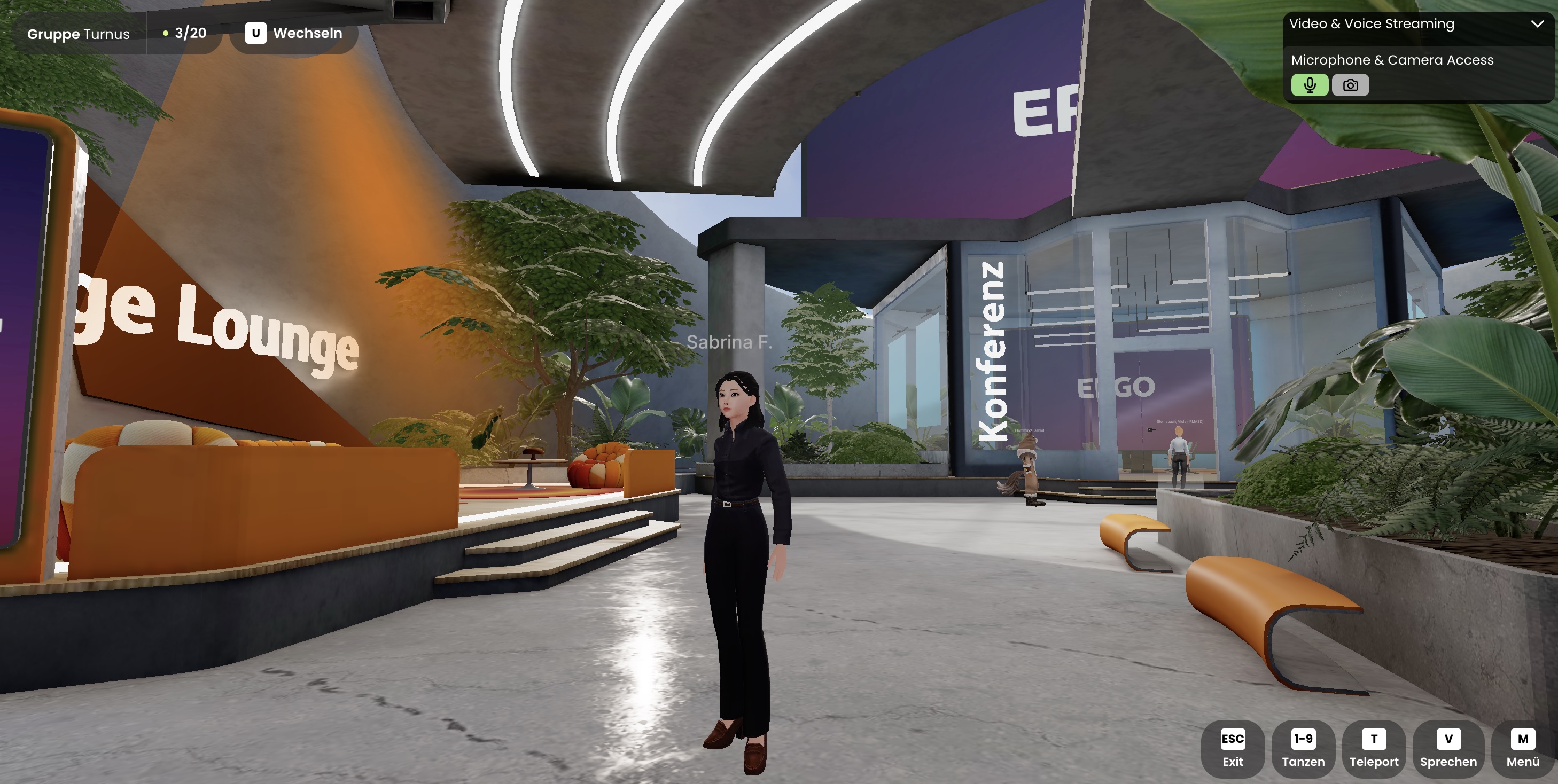 ERGO Group Metaverse Event Platform | RAVE.SPACE