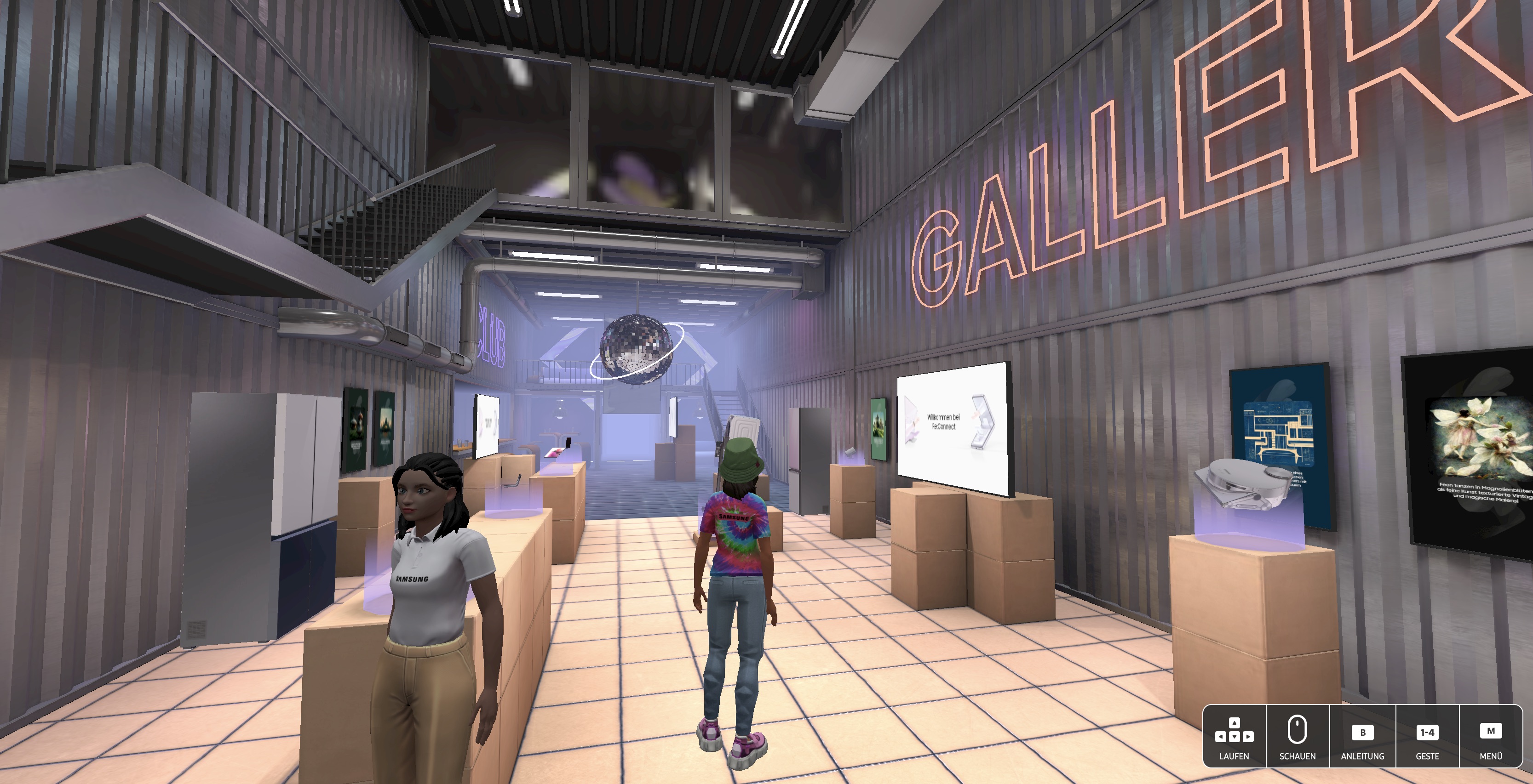 Recreation of the Popup space & 3D Models of the new Products to explore